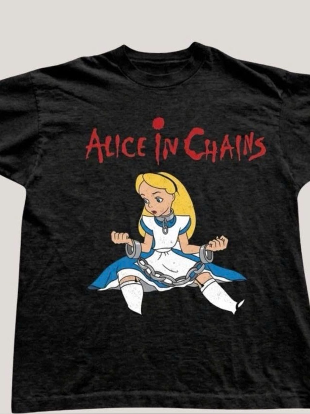 Alice in Chains Black Graphic Tee